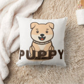子犬 クッション (ブランケット)