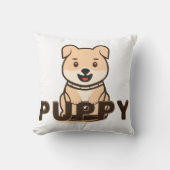子犬 クッション (正面)