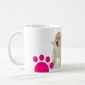子犬 コーヒーマグカップ (左)