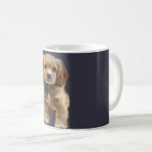 子犬 コーヒーマグカップ (正面右)