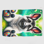 子犬 ゴルフタオル (横)