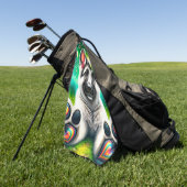 子犬 ゴルフタオル (グリーン)