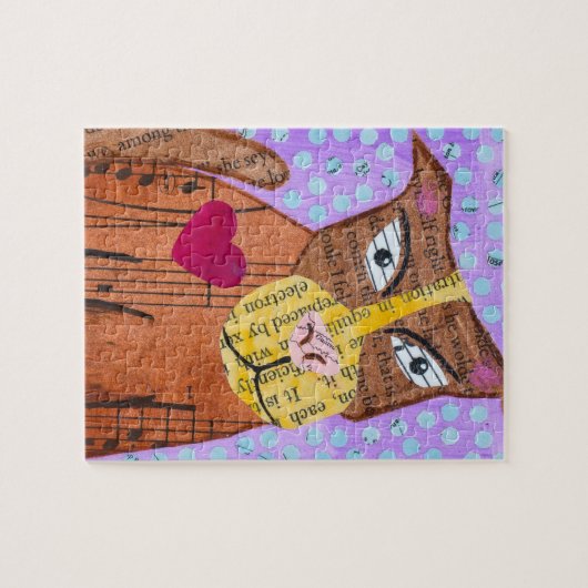 子犬 ジグソーパズル (横)