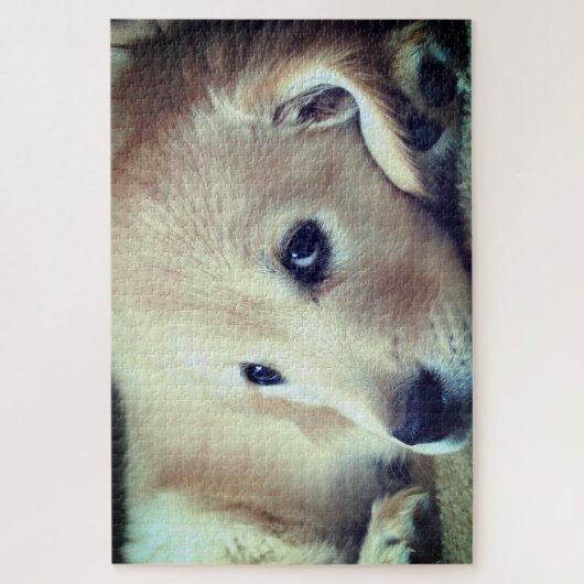 子犬 ジグソーパズル (縦)