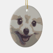 子犬 セラミックオーナメント (右)