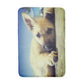 子犬 バスマット (正面縦)