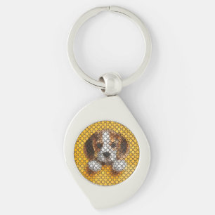 子犬, ビーグル, 動物 キーホルダー