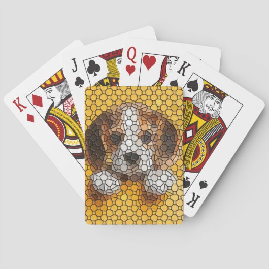 子犬, ビーグル, 動物 トランプ (裏面)