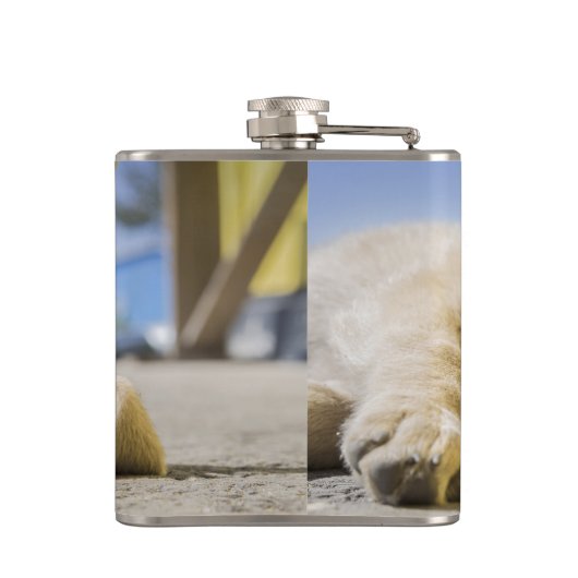 子犬 フラスク (裏面)