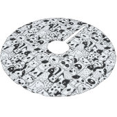 子犬 ブラッシュドポリエステルツリースカート (アングル)