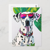 子犬 ポストカード (正面/裏面)