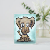 子犬 ポストカード (スタンド正面)