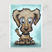 子犬 ポストカード (正面)