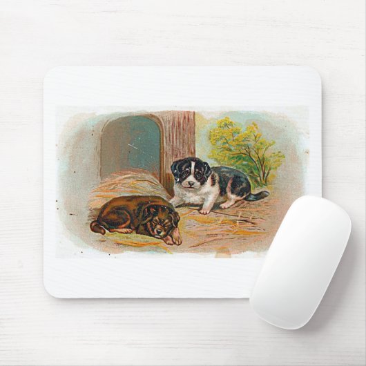 子犬 マウスパッド (マウス)