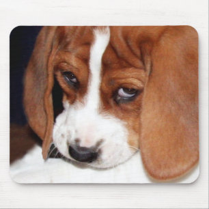 子犬 マウスパッド