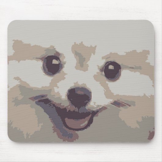 子犬 マウスパッド (正面)