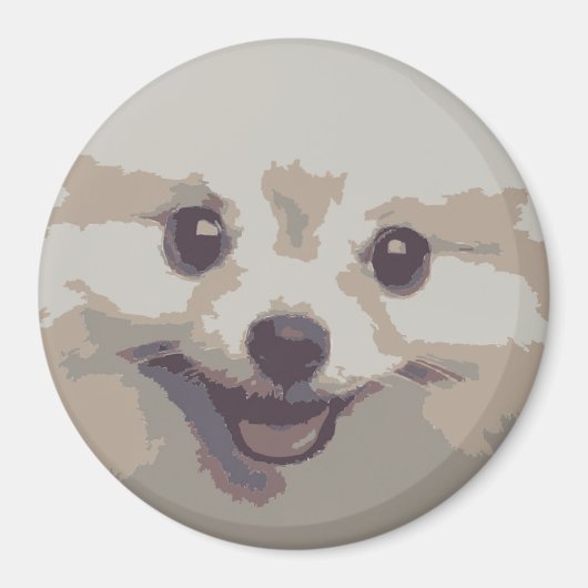 子犬 マグネット (正面)