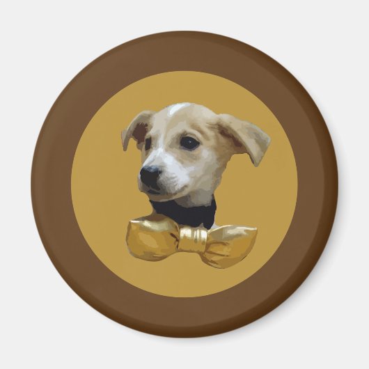 子犬 マグネット (正面)