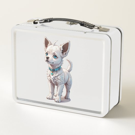 子犬 メタルランチボックス (裏面)