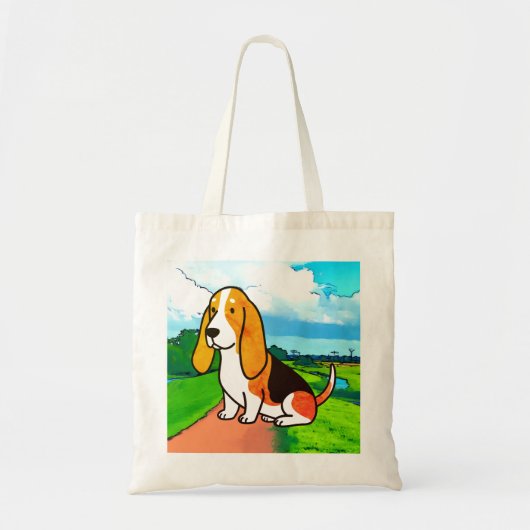 子犬,動物,ペット トートバッグ (正面)