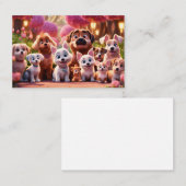 子犬 名刺 (正面/裏面)