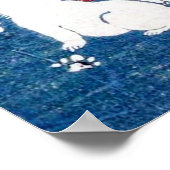 子犬,国芳 Puppies, Kuniyoshi, Ukiyo-e ポスター (角)