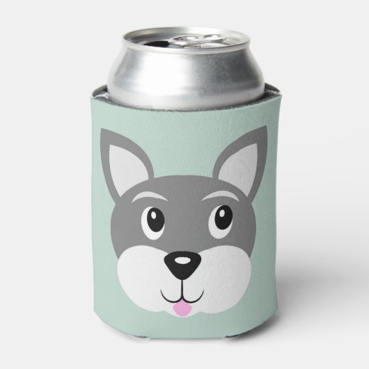 子犬 缶クーラー (缶正面)