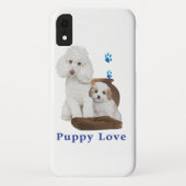 子犬 Case-Mate iPhoneケース (裏面)