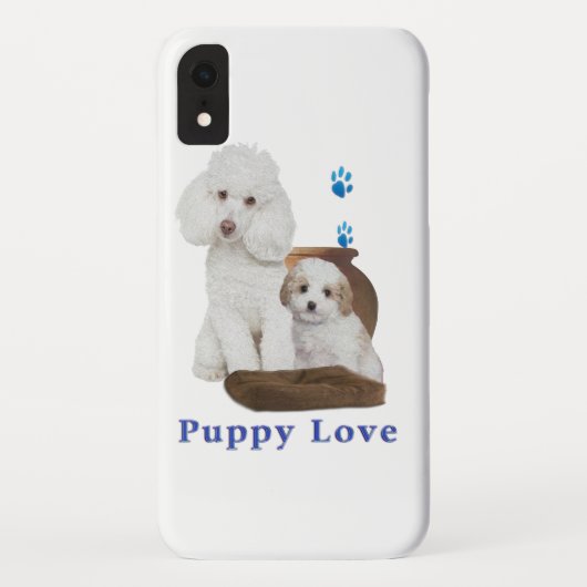 子犬 Case-Mate iPhoneケース (裏面)