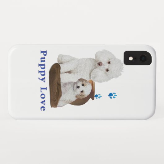 子犬 Case-Mate iPhoneケース (裏面(横))