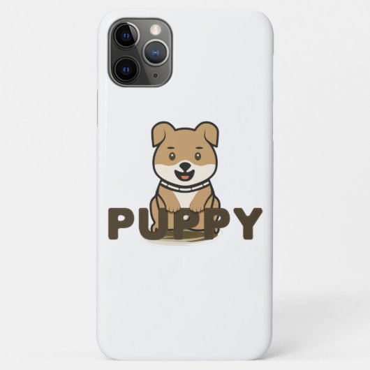 子犬 Case-Mate iPhoneケース (裏面)