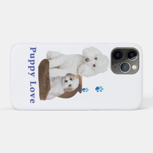 子犬 Case-Mate iPhoneケース (裏面(横))