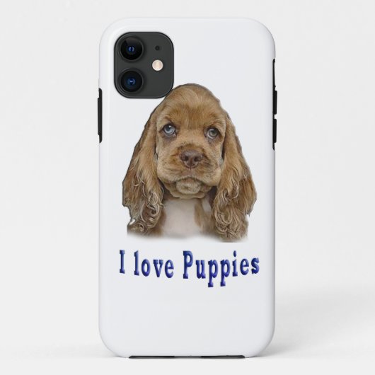 子犬 Case-Mate iPhoneケース (裏面)