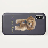 子犬 Case-Mate iPhoneケース (裏面(横))