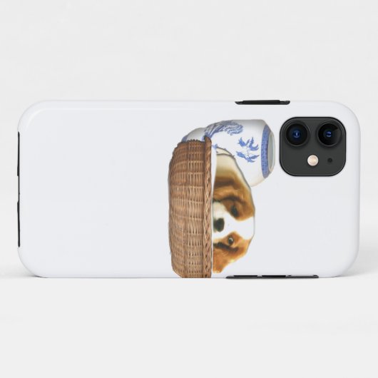 子犬 Case-Mate iPhoneケース (裏面(横))