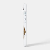 子犬 iPhone 15ケース (左側面)