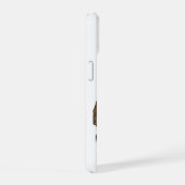 子犬 iPhone 15ケース (右側面)