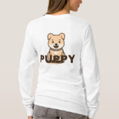 子犬 Tシャツ (裏面)
