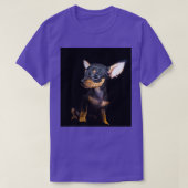 子犬 Tシャツ (デザイン正面)