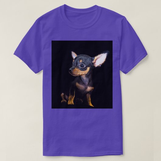 子犬 Tシャツ (デザイン正面)