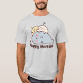 子犬 Tシャツ (正面)