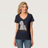 子犬 Tシャツ (正面フル)