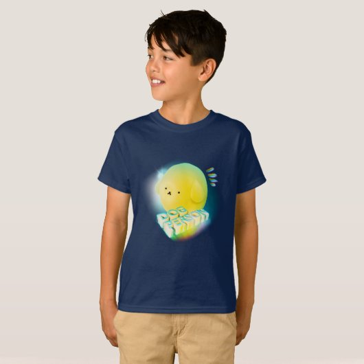 子犬 Tシャツ (正面フル)