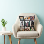 子犬Instagram写真 クッション (椅子)