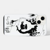 子犬Xラブ 1 iPhoneケース (裏面横)