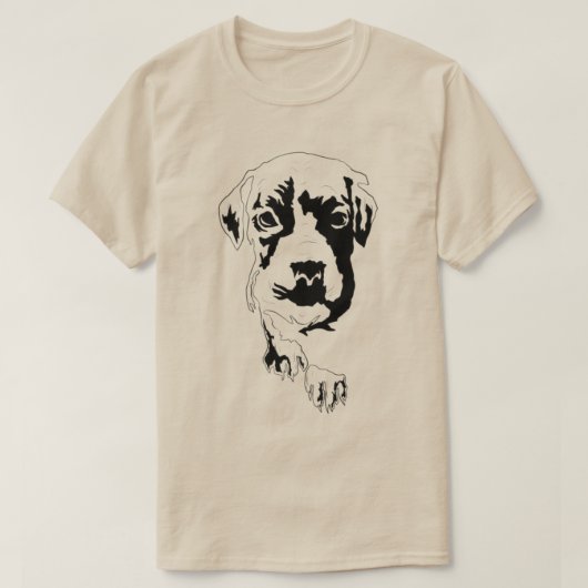 子犬X愛1 Tシャツ (デザイン正面)