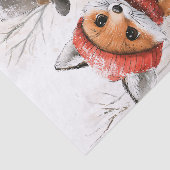 子狐と雪だるま 薄葉紙 (詳細)