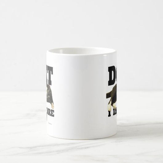 子猫おもしろいが写真のユーモアを内破 コーヒーマグカップ (中央)