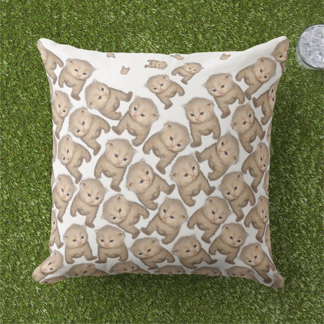 子猫おもちゃ アウトドアクッション (芝生)