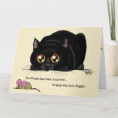 子猫お尻ウィグル カード (正面)